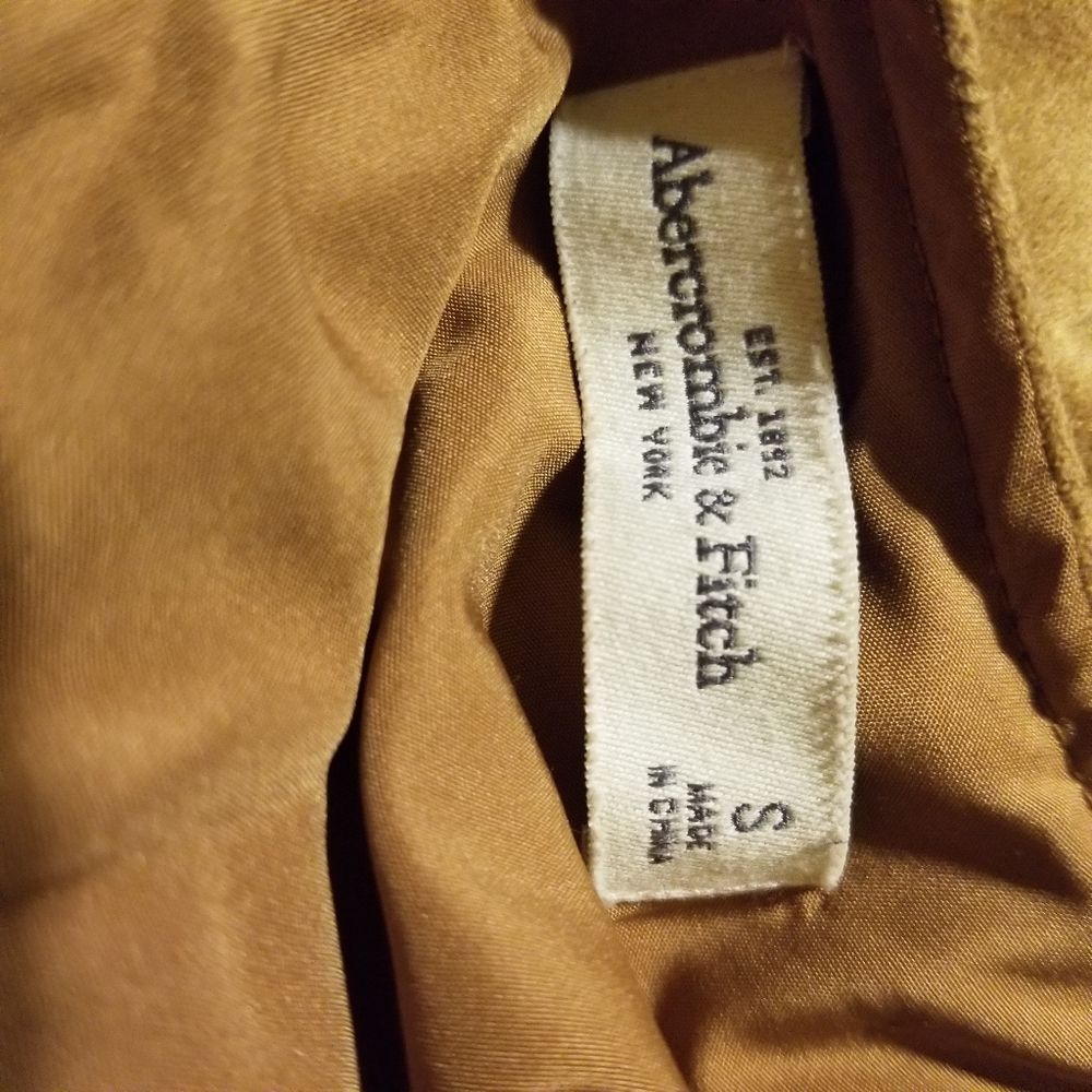 Abercrombie And Fitch Suede Mod Color Block Dress… - image 6